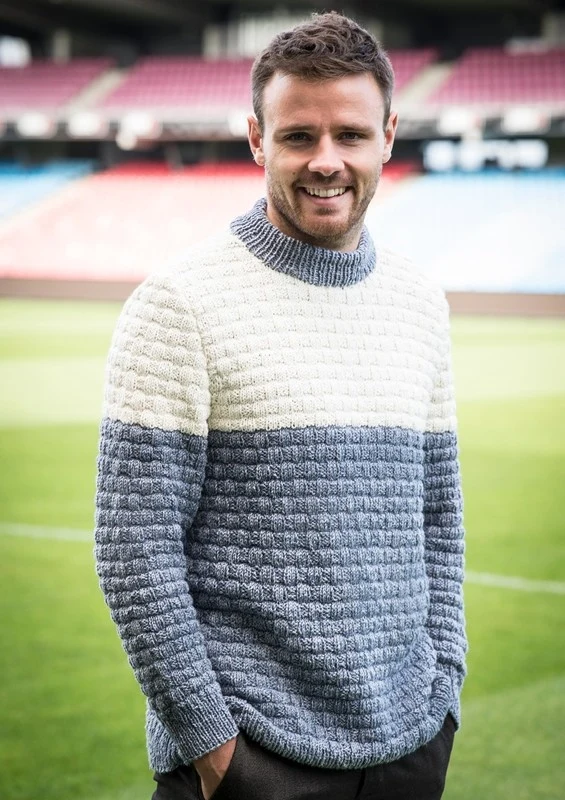 Gents knitting clearance sweater